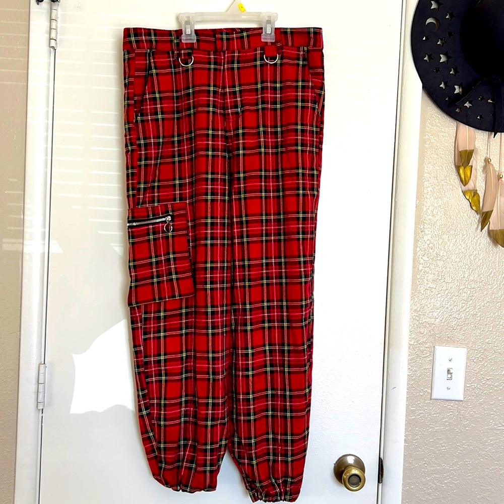 Plaid pants